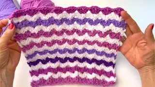 CROCHET Beginner STITCH Right Handed!