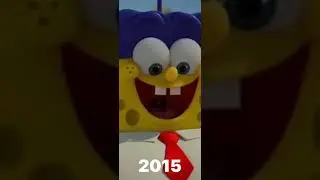 Evolution of SpongeBob #Shorts #Evolution