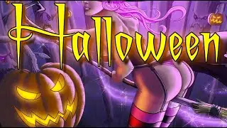Pumpkin Witch 🎃 Halloween 🎃 Paint Digital Art