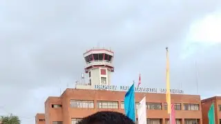 tribhuwan airport nepal vloge