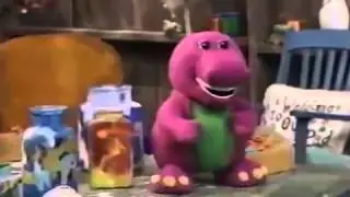 Barney is on the table of seasons before snow falls!