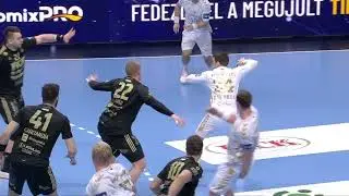 Matej Gaber Sent off vs Miha Zarabec | vs THW Kiel 9.12.2021
