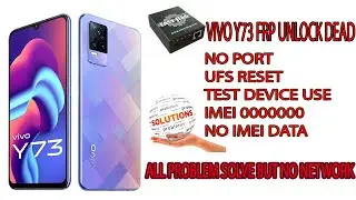 Vivo Y73 Dead After Removing FRP With Unlock Tool | Recovery With Easyjtag Plus