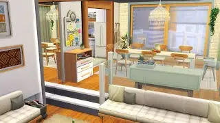Family Apartment with Storybook Nursery Kit (702 ZenView) 🌆 Sims 4 Speed Build Stop Motion (NO CC)