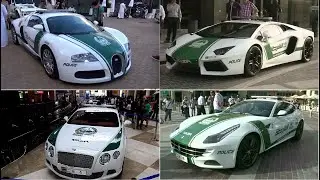 Arab Country Police Expensive Cars | Dubai Real COP's Cars | Wheelspeedia