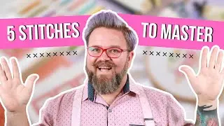 5 Top Stitches in Cross Stitch - A Beginner-Friendly Guide | Caterpillar Cross Stitch