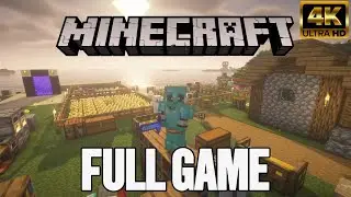 Minecraft Gameplay Walkthrough FULL GAME (1.21.5) (No Commentary) [4K60FPS PC]