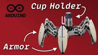 I Created Attachments for My Hexapod