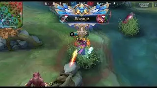 akhirnya bisa savage juga pake nih hero