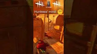 Bamboozled Huntress 🥴 #shorts #dbd #gaming #dbdshorts
