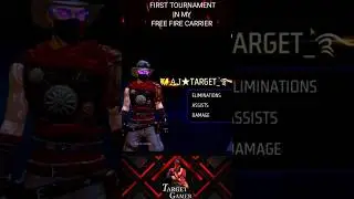 FIRST TOURNAMENT IN FREE FIRE CARRIER #views #shorts #viral