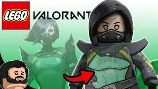 Custom VIPER Minifigure! | LEGO VALORANT