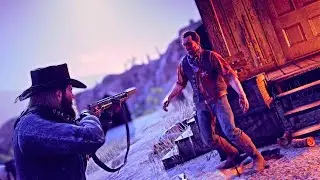 Brutal Quickdraw Moments (No Deadeye) - Red Dead Redemption 2
