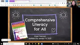 Comprehensive Literacy- Institute Day 1.14.22