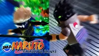 LEGO Sasuke vs Kakashi [Naruto Ultimate Ninja Stop Motion] - Brickfilm / Stop Motion / JM Animation