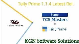 TCS Master Setup- Tally Prime 1.1.4 Latest Release
