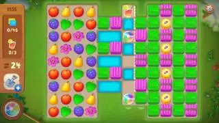 Gardenscapes level 1135