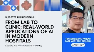 From Lab to Clinic: How AI is Transforming Modern Hospitals 🧬🏥 | Real-World Use | AI in Healthcare