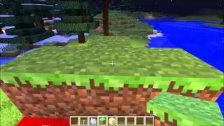 Строим дом из грибов в minecraft