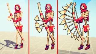 EVOLUTION of OVERPOWERED SKELETON ARCHER Ep.2 | TABS - Totally Accurate Battle Simulator