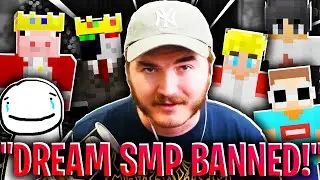 Jschaltt BANNS ALL DREAM SMP STANS FROM TWITCH!