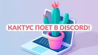 Кактус проигрывает музыку в Discord + Розыгрыш в Telegram!