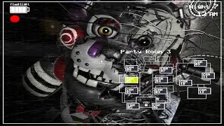 Puppet inside Lefty suit! Withered Lefty! (FNaF 2 Mods)