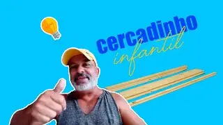 Cercadinho Infantil de pinus