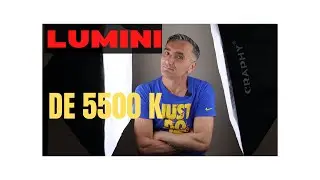Kit de lumini de la Craphy.Softbox lighting from Craphy