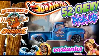 Chevy 52 pick up hotwheels variantes #hotwheels #trocas   #berserkerhellcatorange  #auto #toy