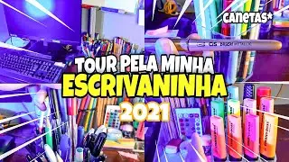 TOUR PELA MINHA ESCRIVANINHA NOVA - home office!! 📚