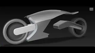 CONCEPT BIKE IN AUTODESK ALIAS AUTOSTUDIO 2021 PART 1