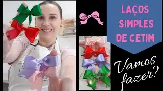 Laços de Cetim simples