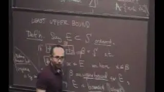 Real Analysis, Lecture 3: Construction of the Reals