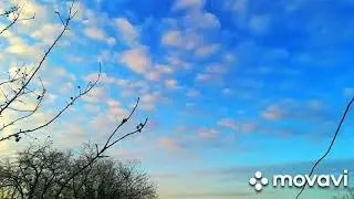 Time-lapse облаков. Движение облаков. В конце пиар.