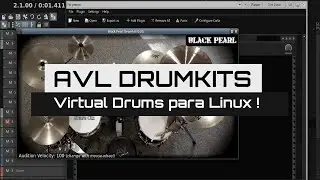 AVL Drumkits , Virtual Drums para #Linux !