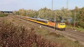Trains through Svinov