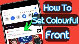 How To Set Colour Full Front On Your Phone 🤷‍♂️ | Make Your Phone Front Look Amazing 😎 |