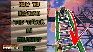 BGMI MILITARY BASE TOWER | Tips and Tricks #ytshorts