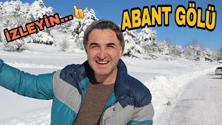 ABANT GÖLÜ KAR MANZARALARI İLE MUHTEŞEM