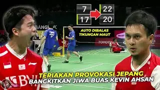 JANTUNG AMAN.??🔴Teriak Keras Saat Jatuhkan Ahsan, Hoki Kobayashi Dihajar Epic Comeback Kevin Ahsan