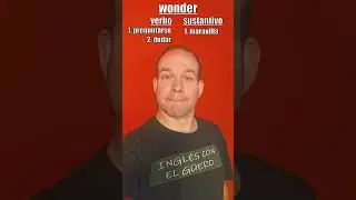 Cómo usar WONDER en inglés