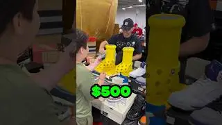 $500 For The Big Yellow Crocs… Who Won The Deal? 😳🤷‍♂️