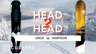 2021 Lib Tech Orca vs. 2021 Never Summer Harpoon | Head 2 Head | Curated