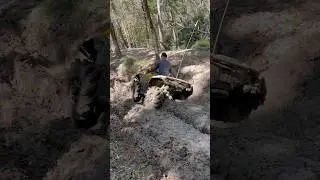 OPPPS #shorts #canam #mudding #atv