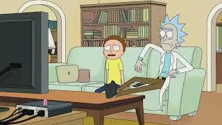 Green Screen Rick and Morty