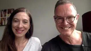 Reiki Teachers Frans Stiene and Nathalie Jaspar in New York