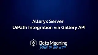UiPath Alteryx Integration via Gallery API