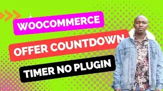 How to add WordPress WooCommerce Offer END countdown time Free.
