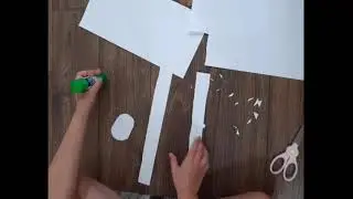 кристалл из бумаги